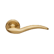 Libera Door Lever Handle on Rose - Sati