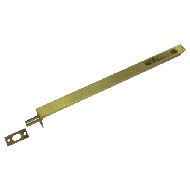 Flush Tower Bolt - 18x450mm - Polished 