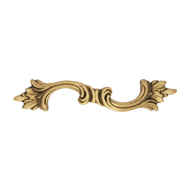 Rococo Cabinet Handle  - 64MM - Aged Br