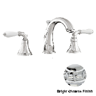 Three holes basin set with white porcel