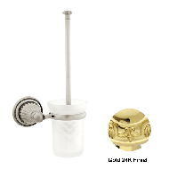 Toilet brush holder - Gold 24K Finish