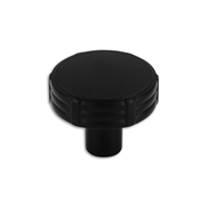 Cabinet Knob - Black Matt - Finish - 35