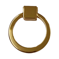 Cabinet Ring - Gold Lux Finis