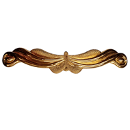 Cabinet Handle - Gold Lux Fin