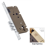 Mortise Lock Body - 85x60mm - Bright Hi