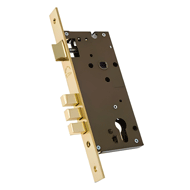 Mortise Lock Body - 85x50mm - Satin and