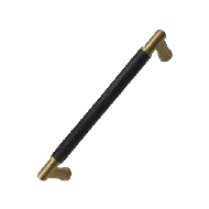 Cabinet Handle - 160mm - Satin Brass Fi