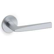 FLUTE Door-handle With Yale Key Hole - 
