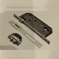Roller Lock Body - 45x85mm - Antique Br