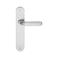 Point Lever Handle on Plate -