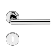 Polo Mortise Handle on Rose -