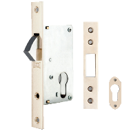 Door Lock - 40mm - Matt Black Finish