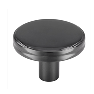 Cabinet Knob - 35mm - Black Finish