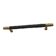 Cabinet Handle - 12" - Satin Brass Fini