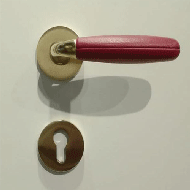 CLUB Door Handle - Brass - Super Gold S