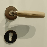 CLUB Door Handle - Brass - Super Bronze