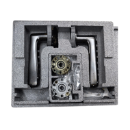 PLUME Door Handle With Knob & Spindal -