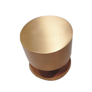 Mortise Door Knob - Satin Brass Finish