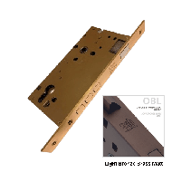 Mortise Magnetic Lock Body - 85x60mm - 
