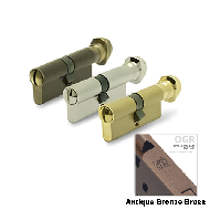 Cylinder Lock - CoinxKnob - 100mm - Ant