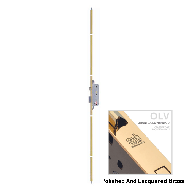 Cylinder Lock - Polished And Lacquered 