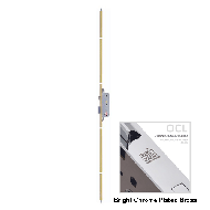Cylinder Lock - Bright Chrome Plated Br