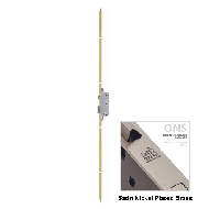 Cylinder Lock - Satin Nickel Plated Bra