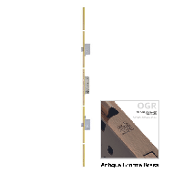 Cylinder Lock -  Antique Bronze Brass F