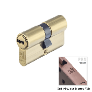 Cylinder Lock - LxL - 80mm - Satin Copp
