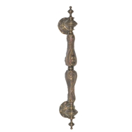 ISCHIA Door Pull Handle - 438mm - Antiq