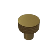Diamond Knurling Cabinet Knob - 30mm - 