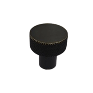 Diamond Knurling Cabinet Knob - 30mm - 
