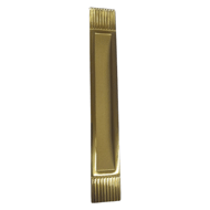 Flush Cabinet Handle - 8" - Gold Black 