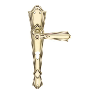 Madame Door Pull Handle On Plate - Pati