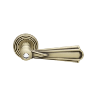 Madame Crystal Door Lever Handle On Ros