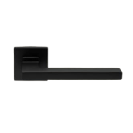 Sintesi Door Handle on Rose -  Matt Bla