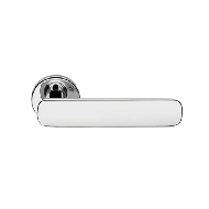 Target Zincral Door Handle on Rose - Po