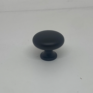 Cabinet Knob - Matt Black Finish - 32mm
