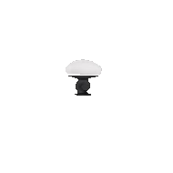 Ceramic Cabinet Knob - Matt Bronze with