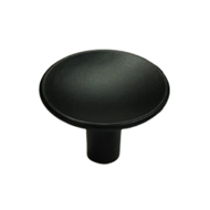 Cabinet Knob - 28mm - Matt Black Finish