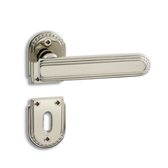 DECO Door Lever Handle on Rose - Scratc