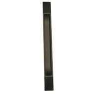 Flush Cabinet Handle - 12" - Black Matt