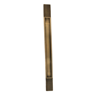 Flush Cabinet Handle - 18" - Antique Bl