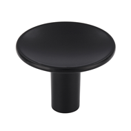 Cabinet Knob - 38mm - Matt Black Finish