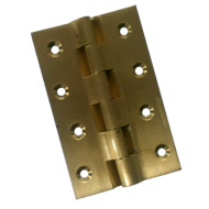 Railway Hinges - 4 Inch - Satin Brass F
