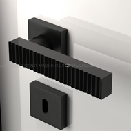 KOS HOME Crystal Door Lever Handle - Cl