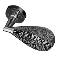 GOCCIA Murano Glass Door Lever Handle W