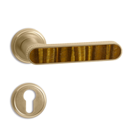 KRONE JL OT Door Lever Handle on rose -