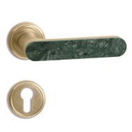 KRONE Lux Door Lever Handle on rose - I