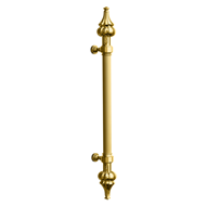 ANGKOR R Door Pull Handle - Old Gold Fi